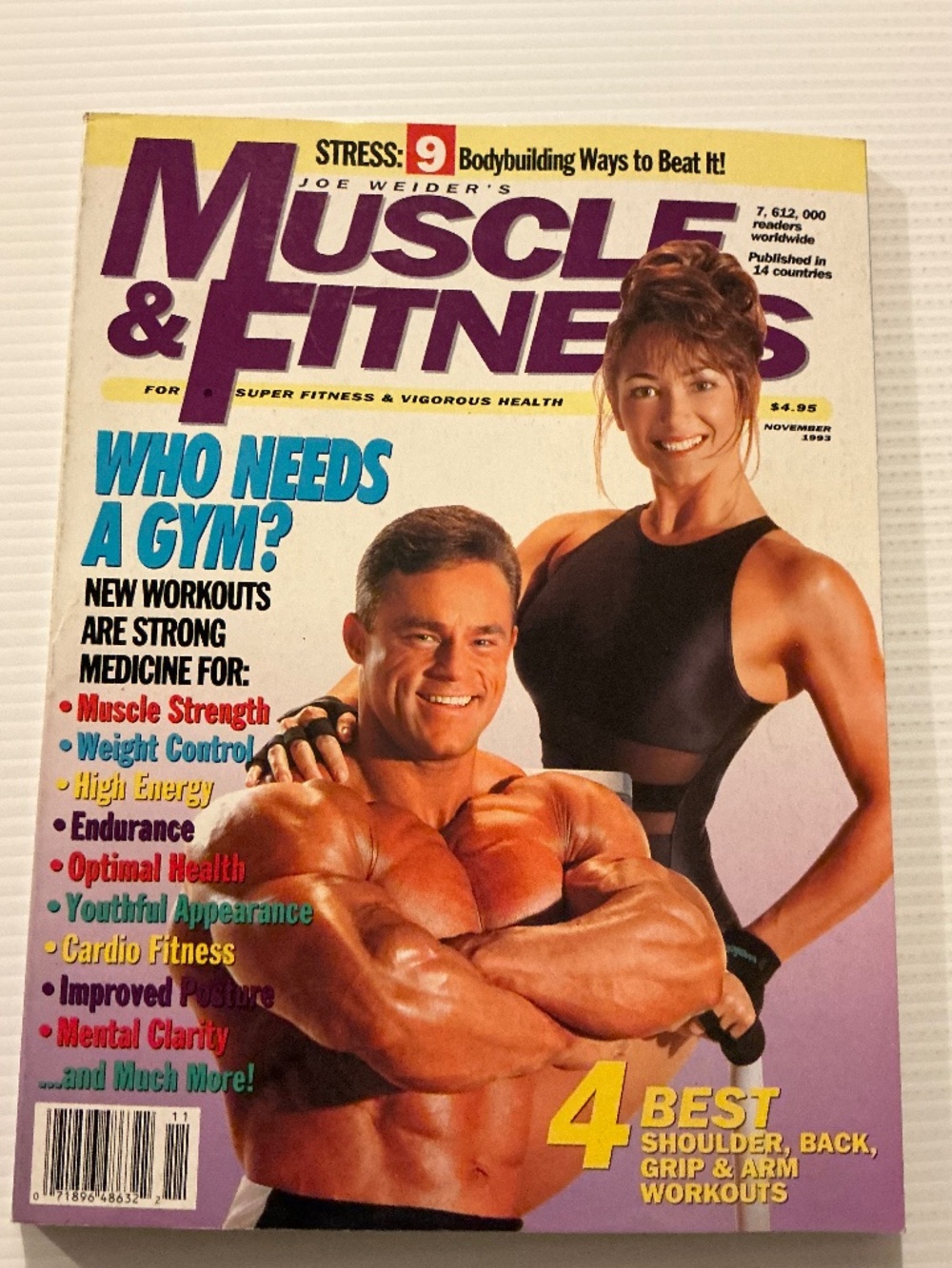 Joe Weider’s Muscle & Fitness Magazine November 1993